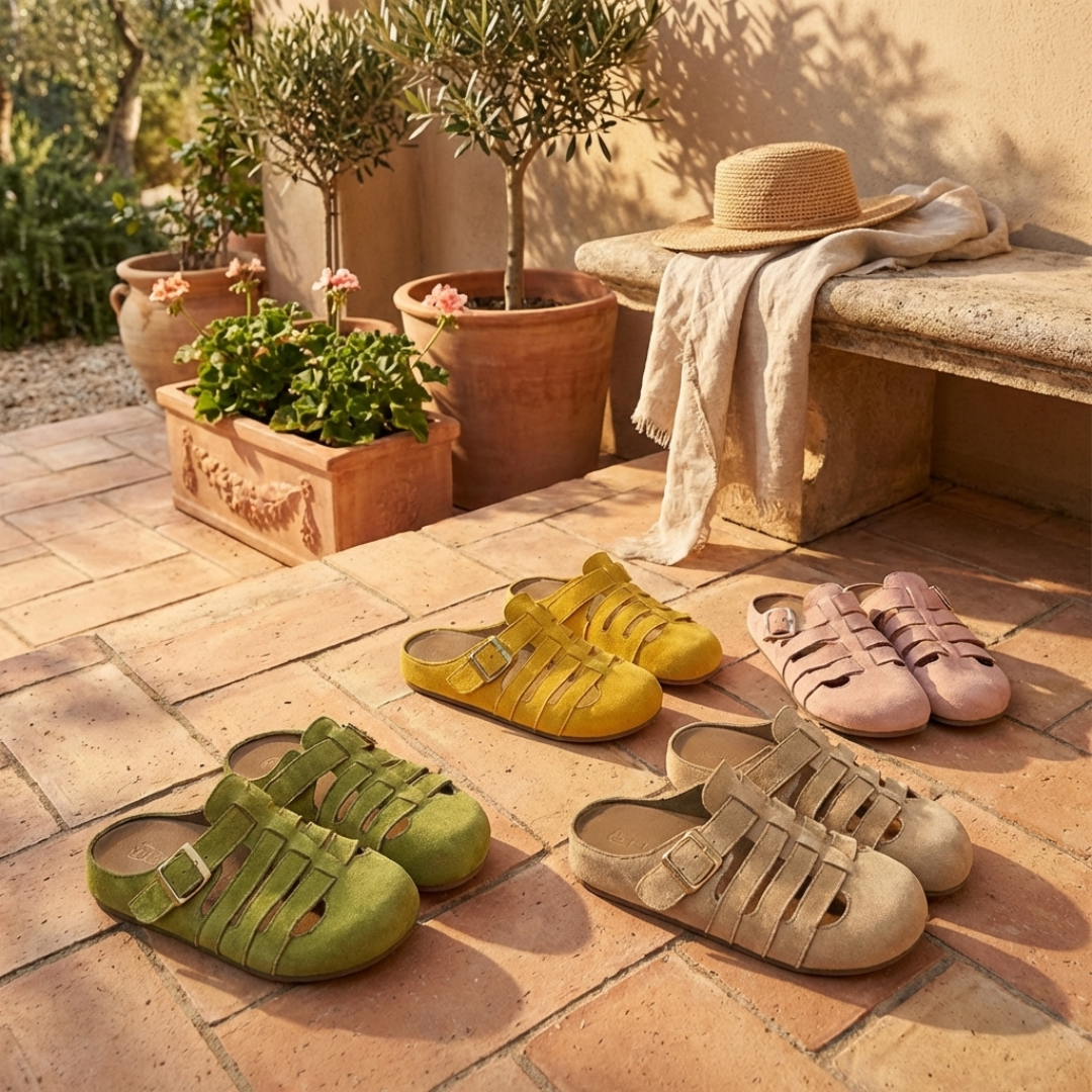 Comfort Mule Sandals without Closure