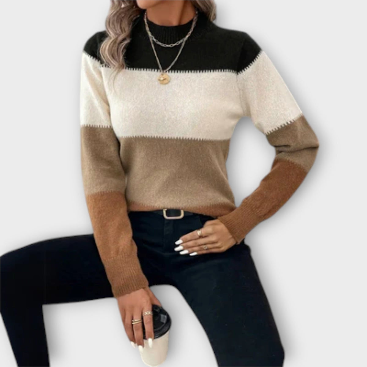 Elina - Casual & Elegant Jumper