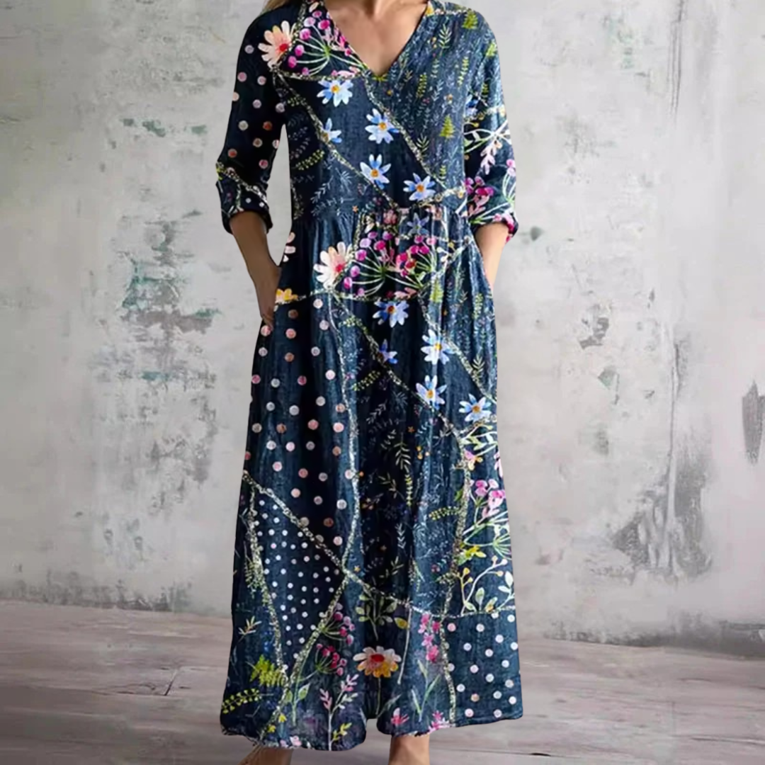 Linda Floral Summer Dress