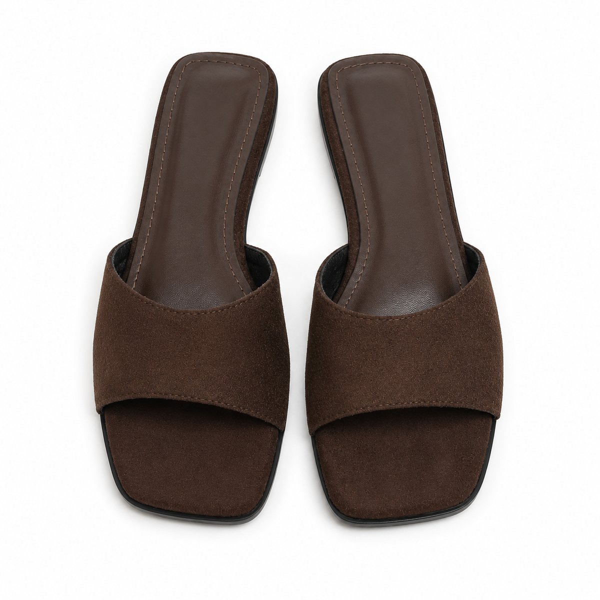 Sienna™ | Soft Suede-Look Slide Sandals