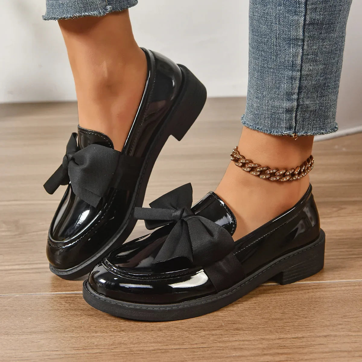 Clara Gloss Loafers