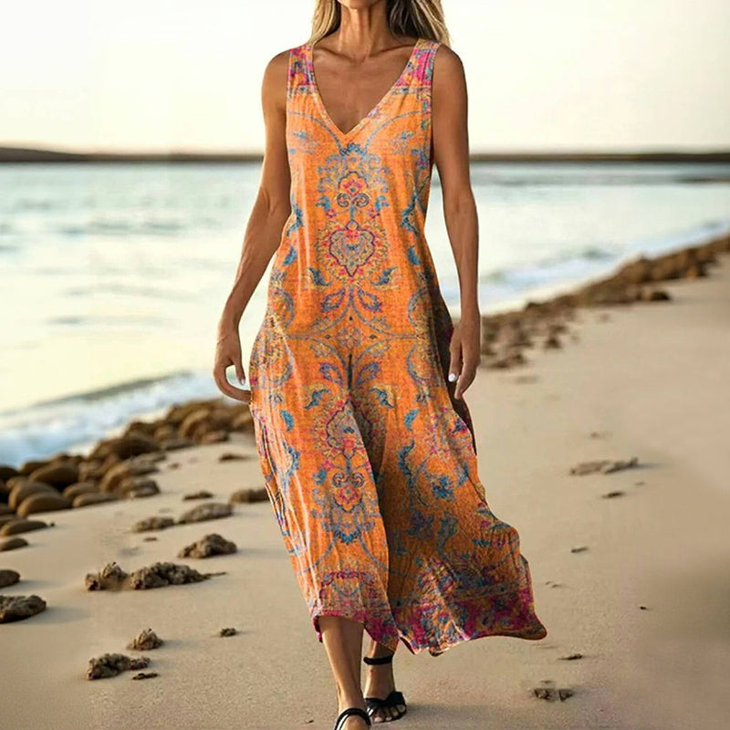 Zaria | Boho Maxi Dress