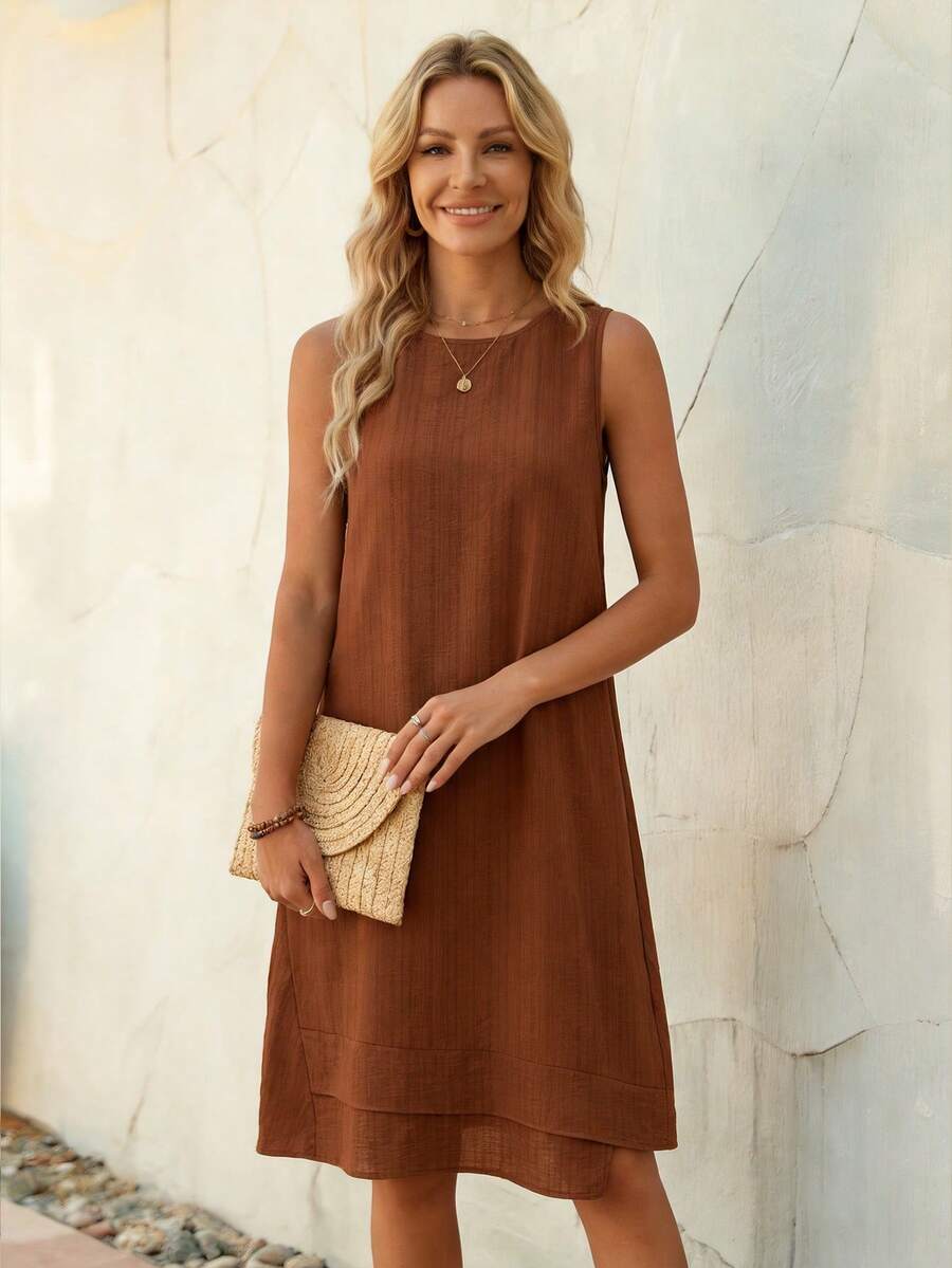 Emery | Sleeveless A-Line Summer Dress