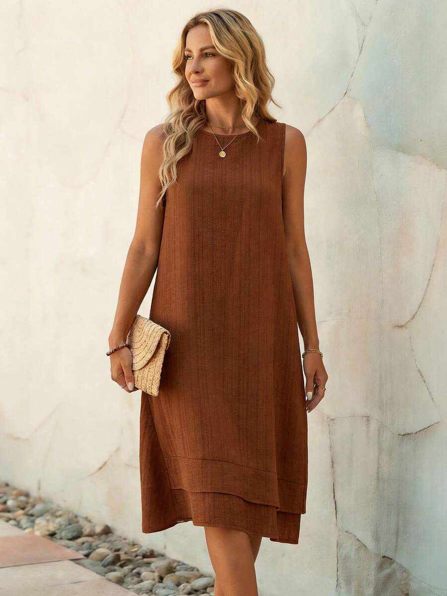 Emery | Sleeveless A-Line Summer Dress