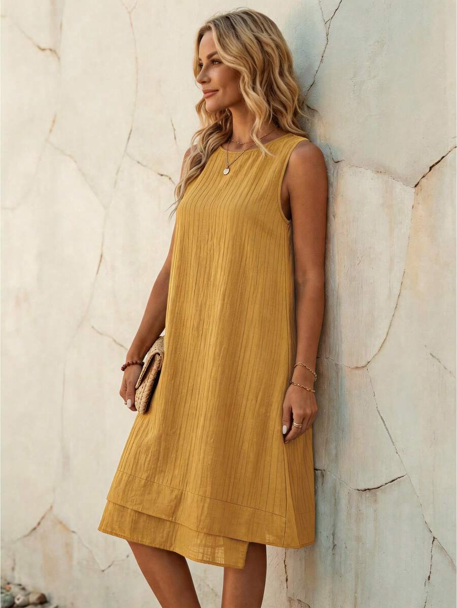 Emery | Sleeveless A-Line Summer Dress