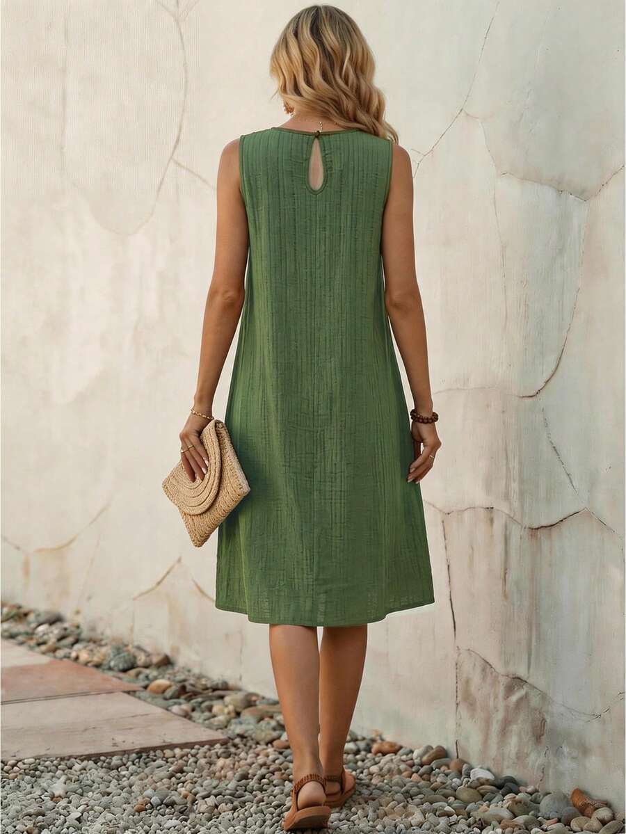 Emery | Sleeveless A-Line Summer Dress