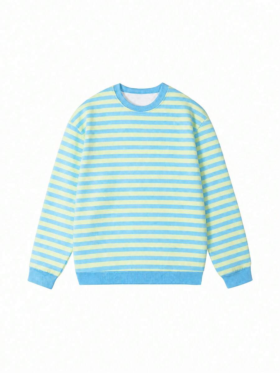 Robin | Striped Crew Neck Tee