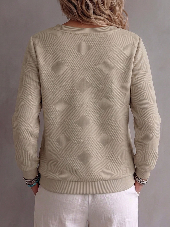 Isla | V-Neck Everyday Sweatshirt