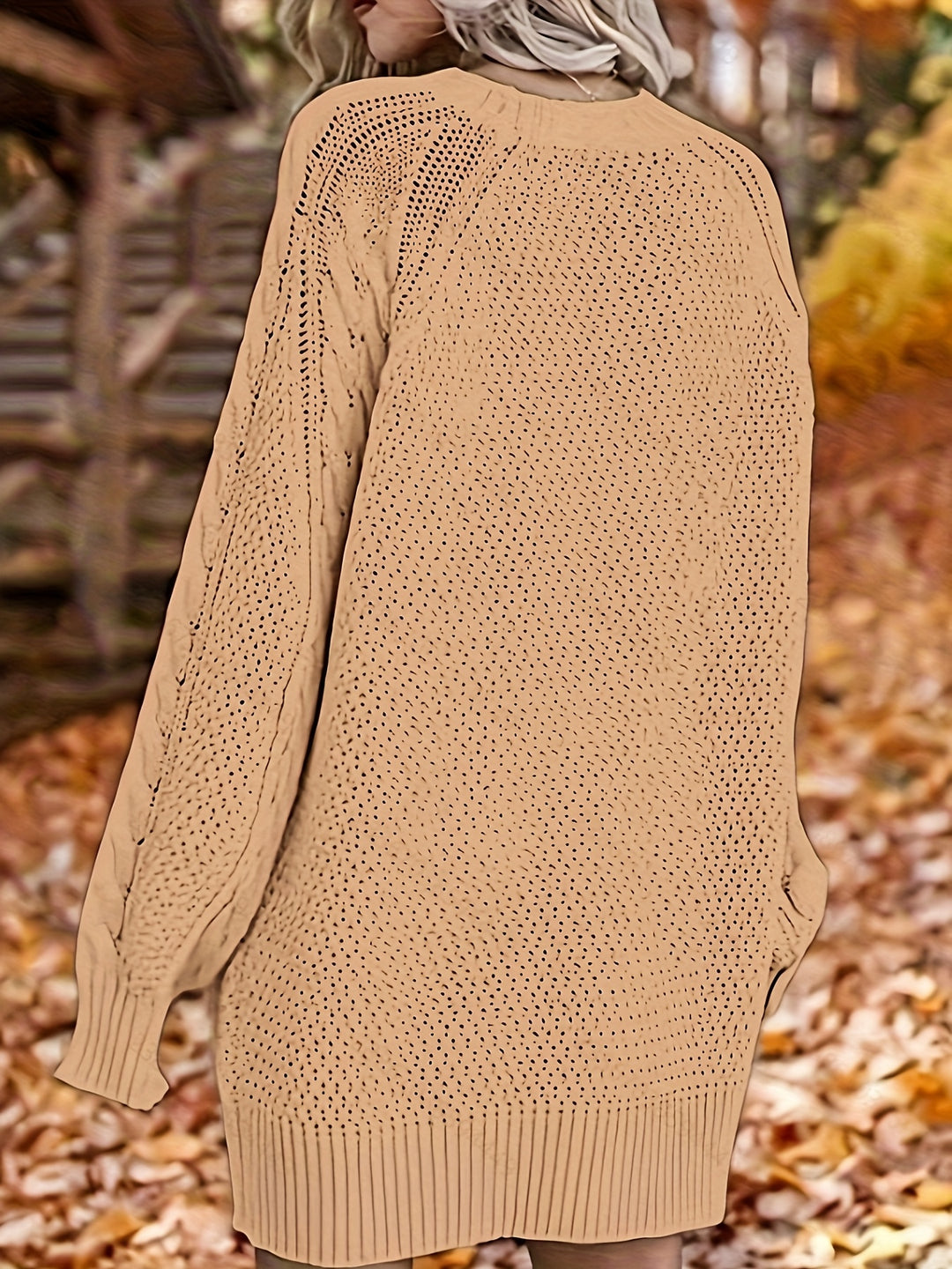 Eleanor | Round Neck Knit Sweater Dress