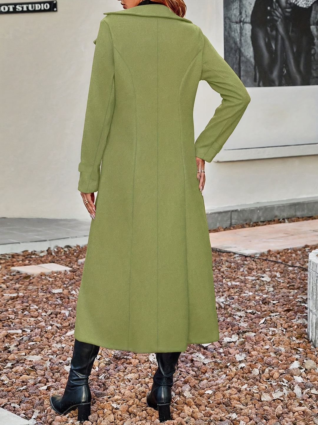 Josette | French-Style Double-Breasted Overcoat