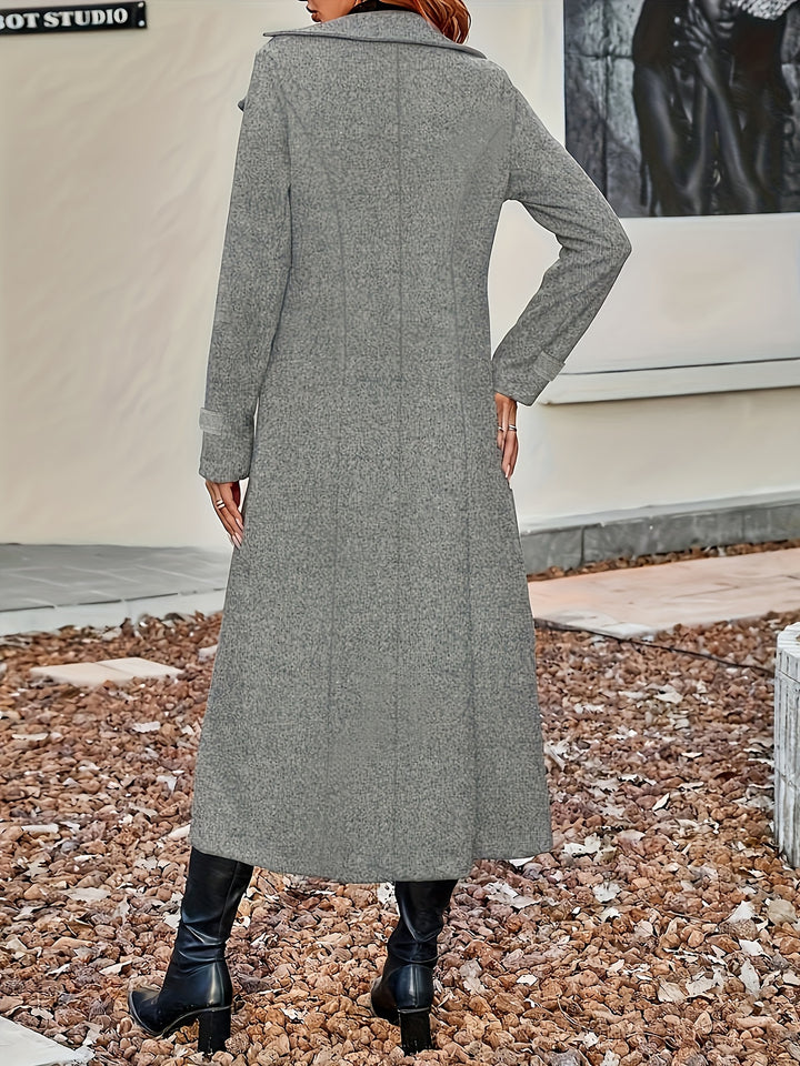 Josette | French-Style Double-Breasted Overcoat