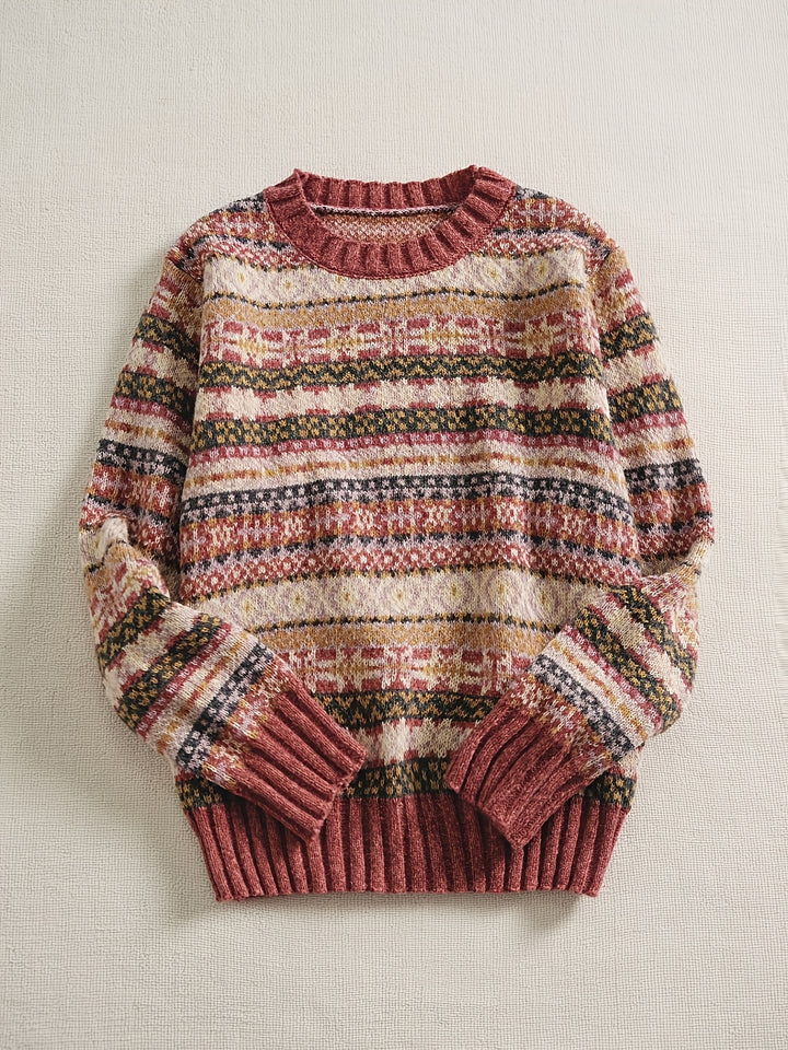 Ruby | Colourblock Raglan-Sleeve Jumper