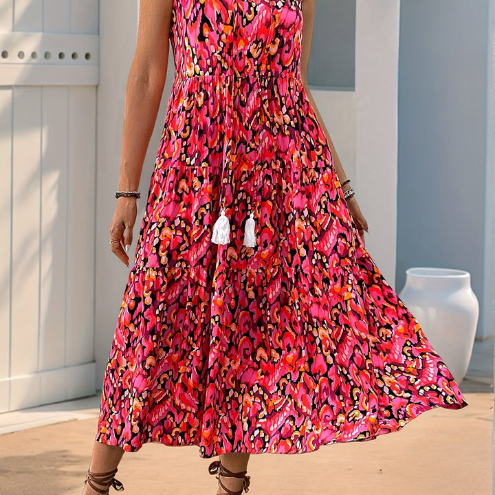 Saffron | Fringed Boho Summer Dress