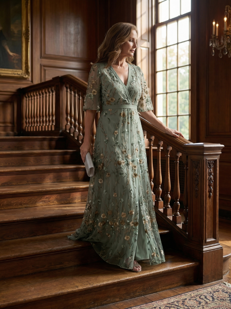 Selora | Halter Bloom Flow Maxi Dress.