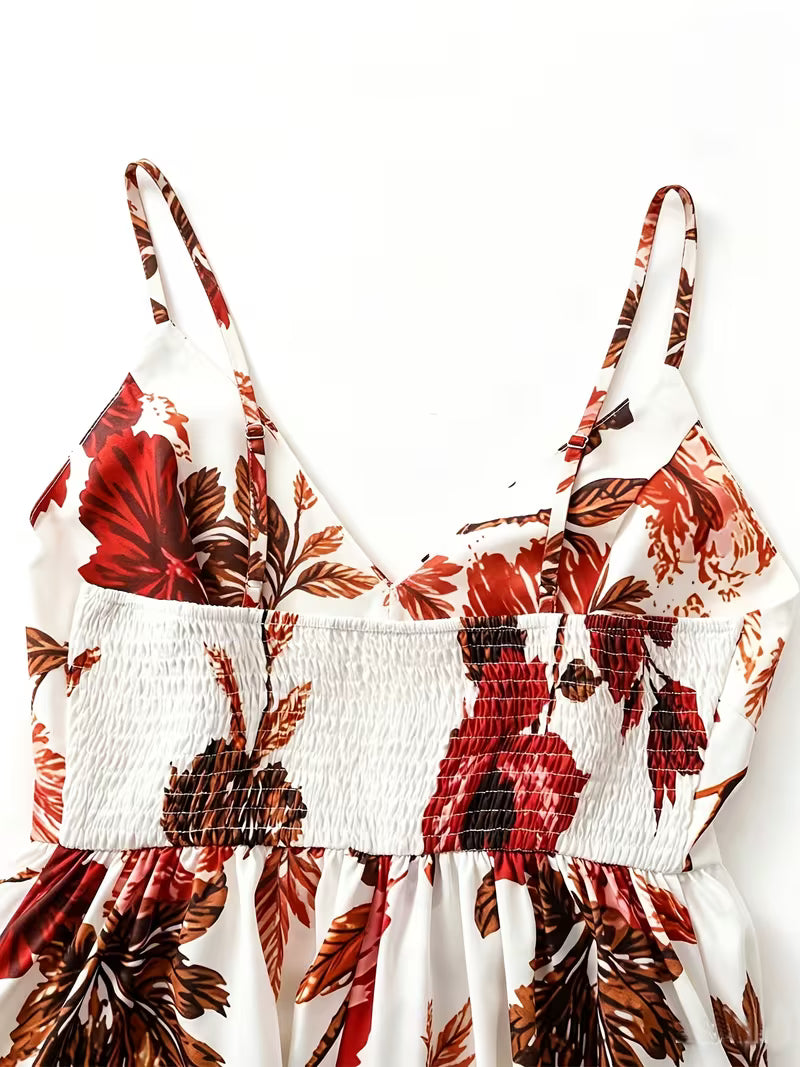 Seraphina | Sunset Floral Maxi Dress