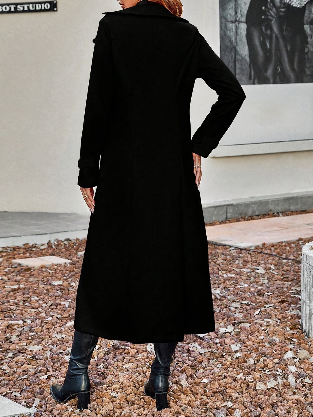 Josette | French-Style Double-Breasted Overcoat