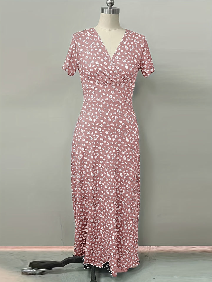 Rosalie | Floral V-Neck Summer Dress