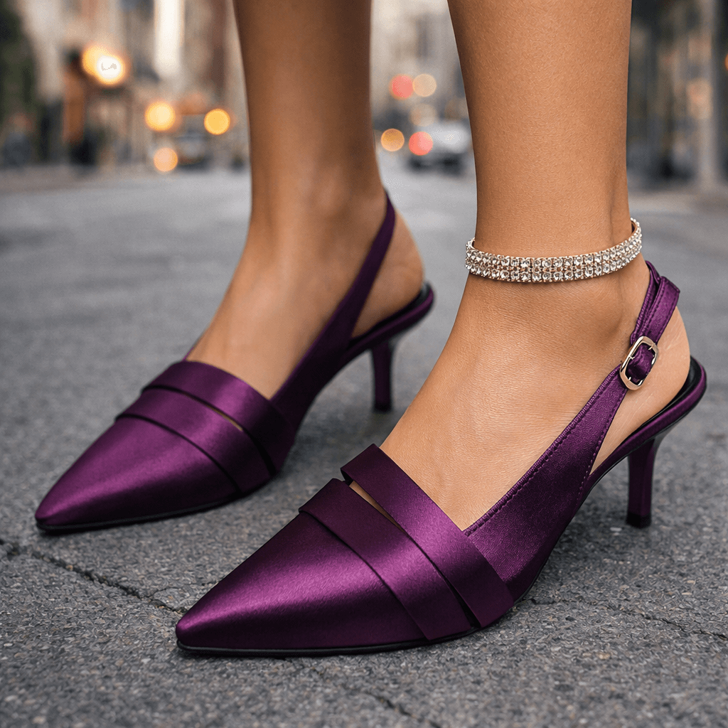 Nira Satin Heels