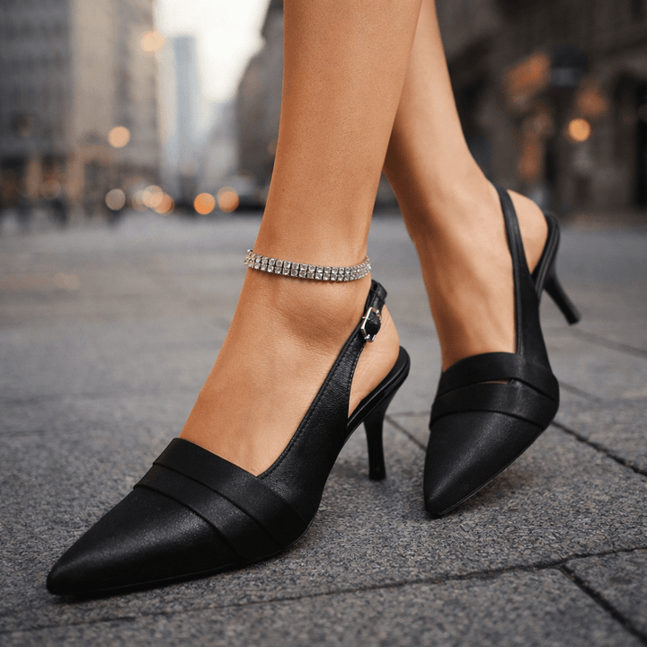 Nira Satin Heels