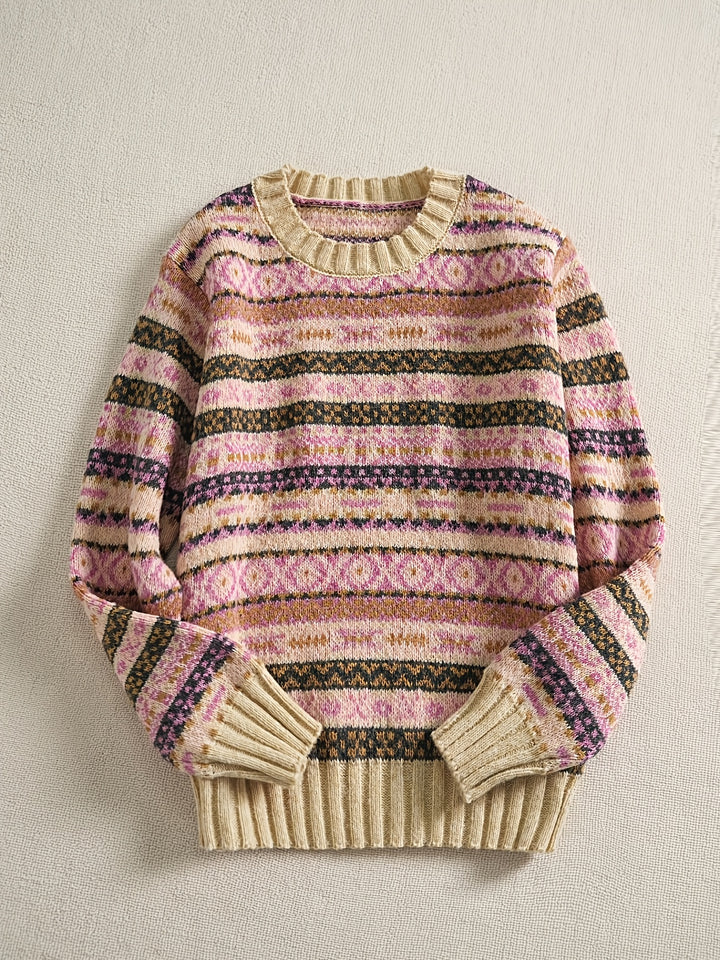 Ruby | Colourblock Raglan-Sleeve Jumper