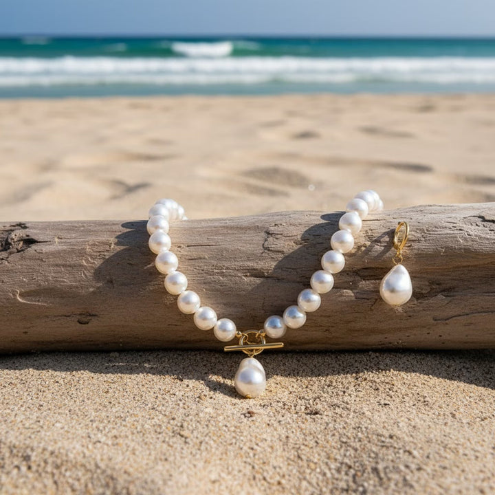 Vintage Pearl Jewelry Set