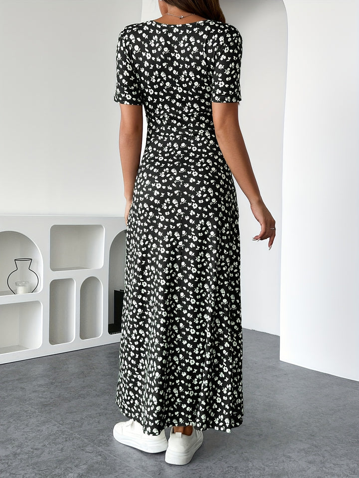 Rosalie | Floral V-Neck Summer Dress