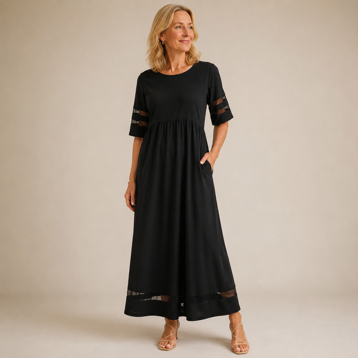 Aubrey – Flattering Tummy-Smoothing Midi Dress