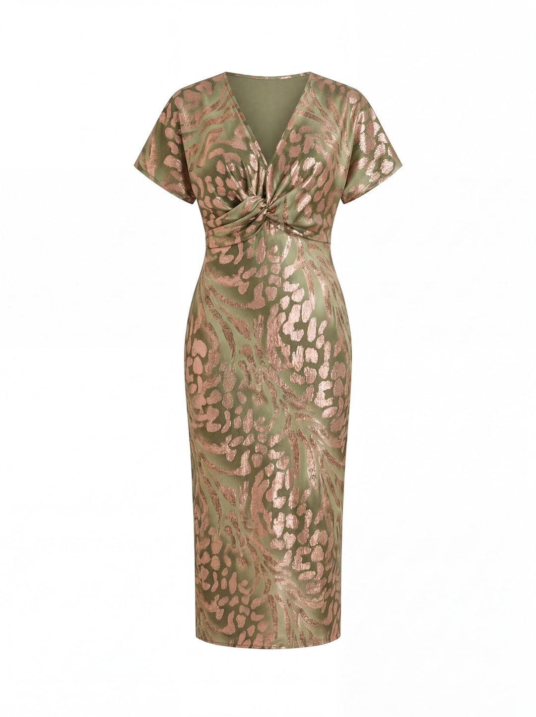 Copper | Elegant Summer Midi Dress
