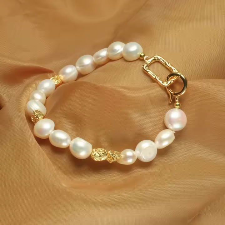 Elegant Baroque Pearls Bracelet