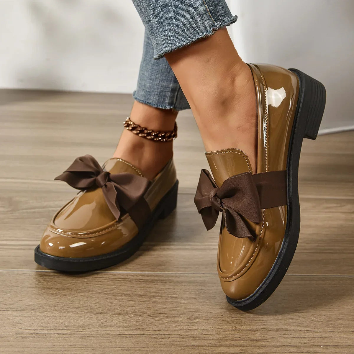 Clara Gloss Loafers