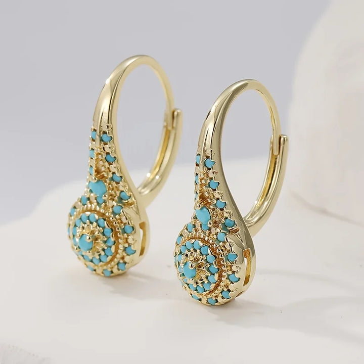 Elegant Pearl Bloom Earrings