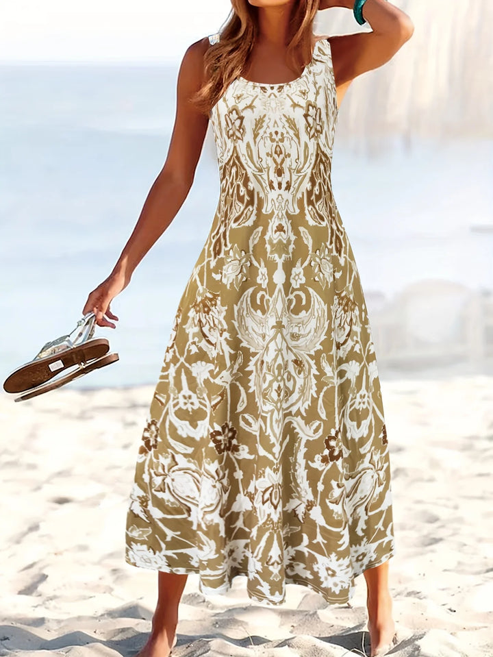 Willa | Floral Boho Maxi Dress