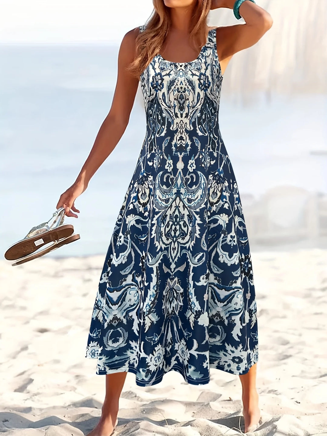 Willa | Floral Boho Maxi Dress