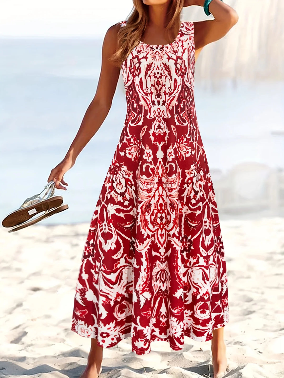 Willa | Floral Boho Maxi Dress