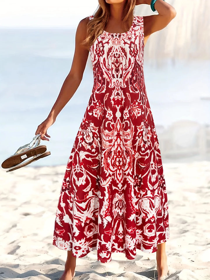 Willa | Floral Boho Maxi Dress