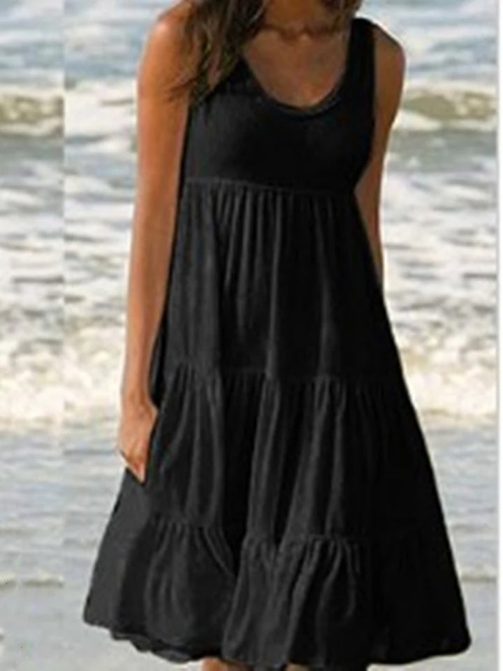 Scarlett | Backless Slit Party Midi Dress