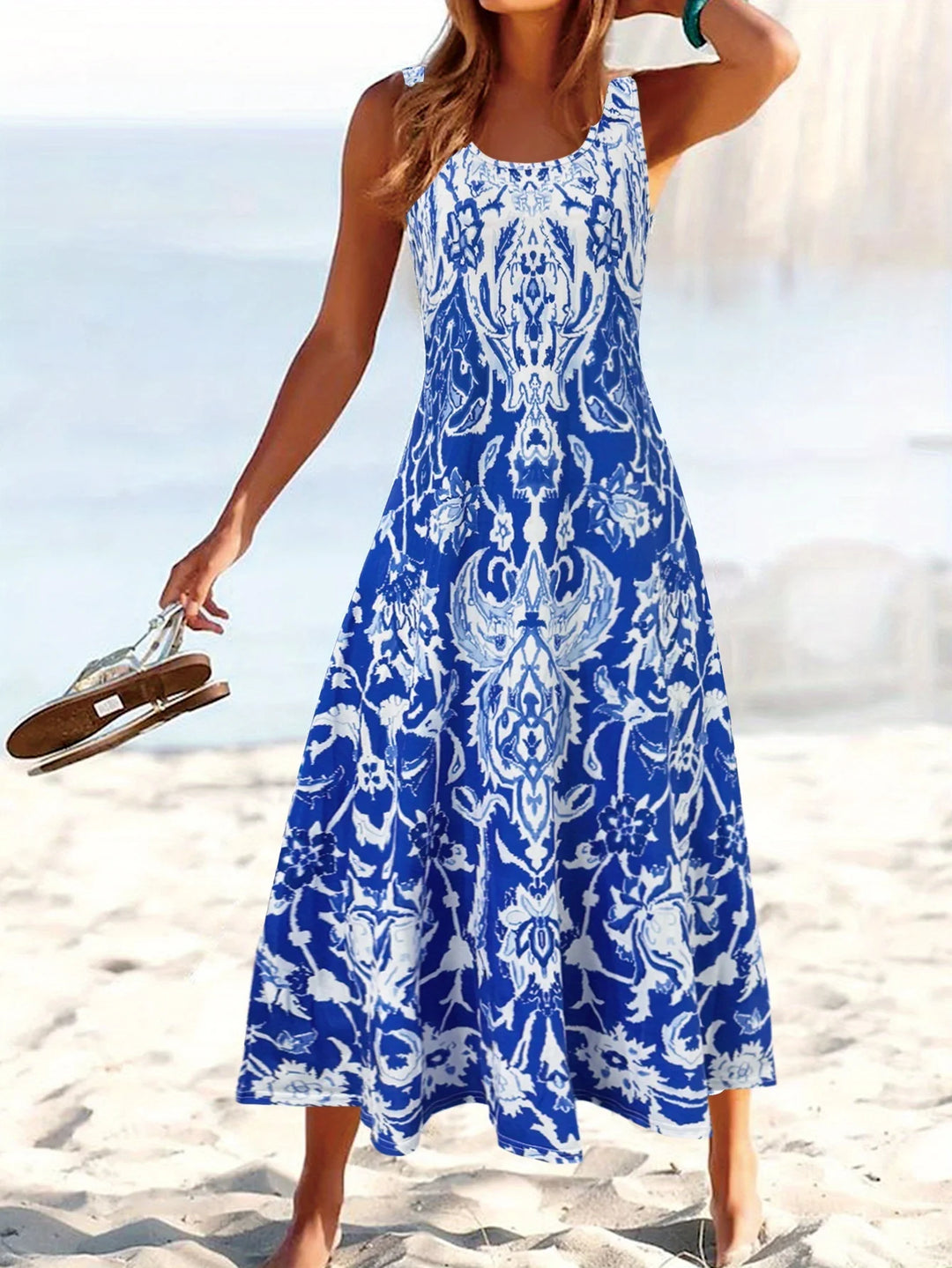 Willa | Floral Boho Maxi Dress