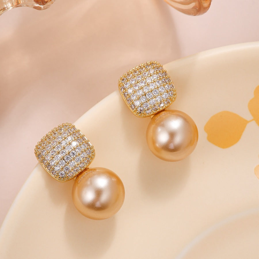 Luxe Statement Pearl Earrings