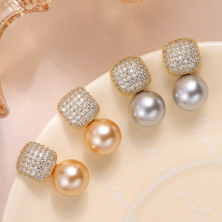 Luxe Statement Pearl Earrings