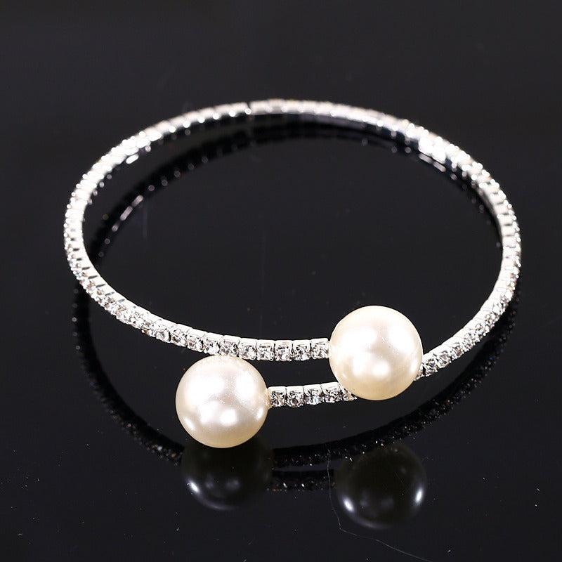 Premium Adjustable Pearl Bracelet
