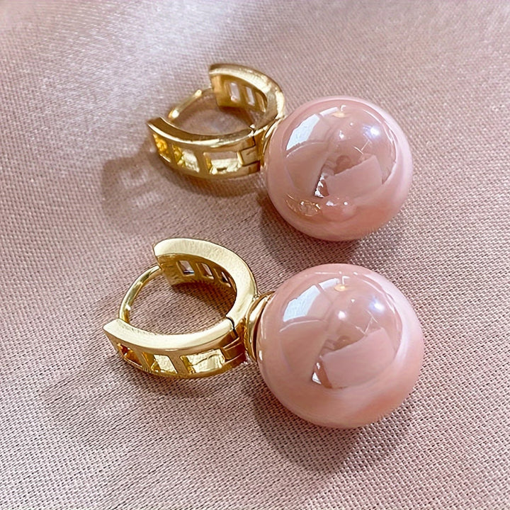 Rose Pearl Earrings