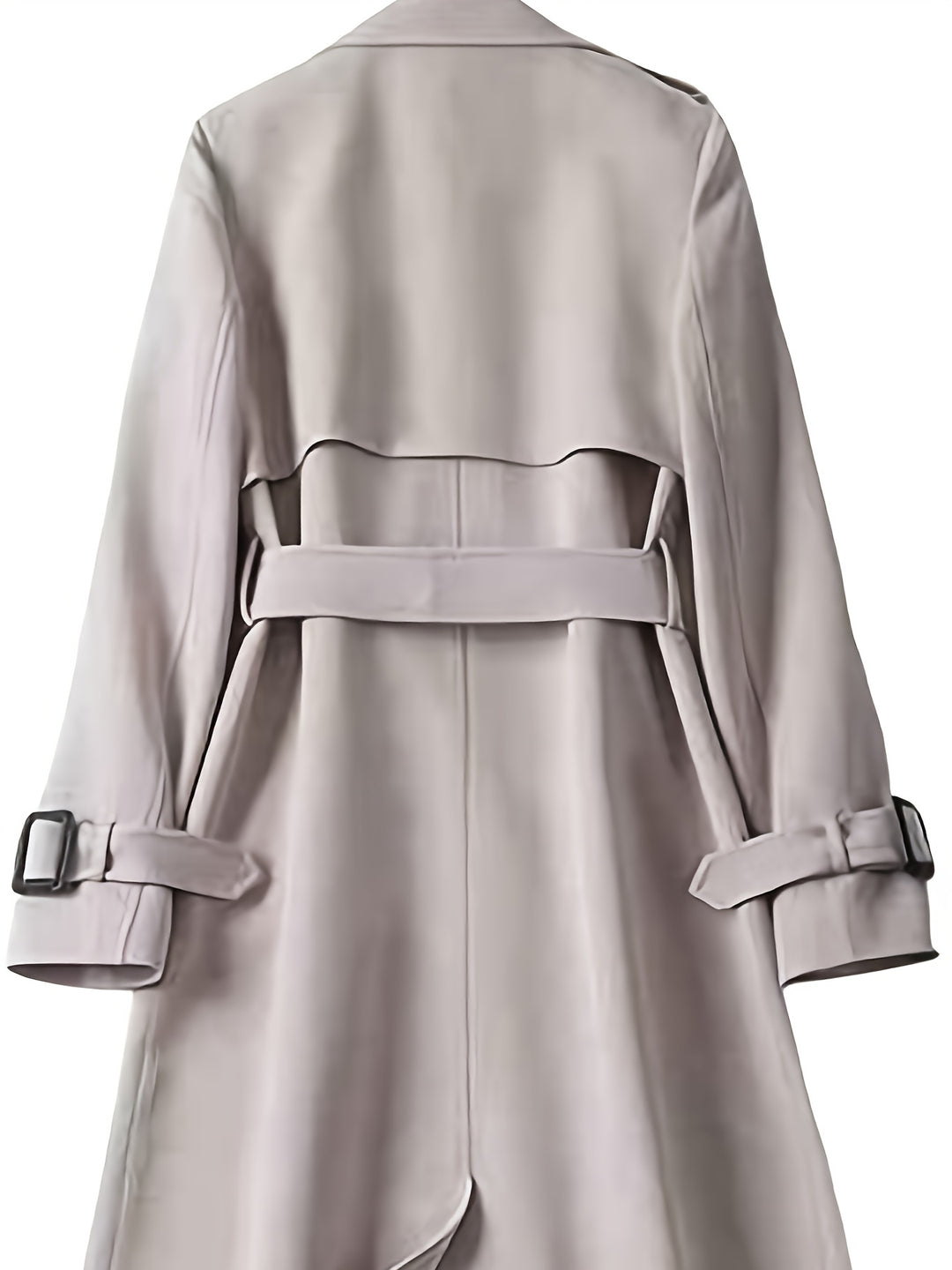 Charlotte | British-Style Double-Breasted Trench Coat