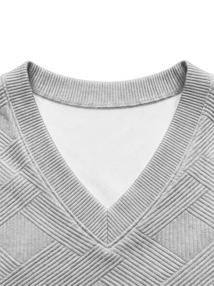 Isla | V-Neck Everyday Sweatshirt