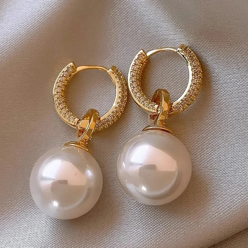 Dazzling Pearl Earrings