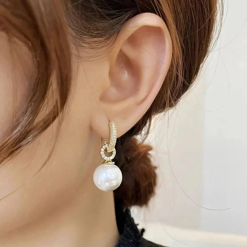 Dazzling Pearl Earrings