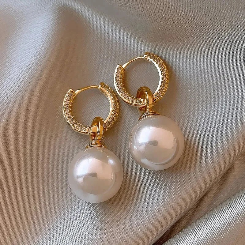Dazzling Pearl Earrings