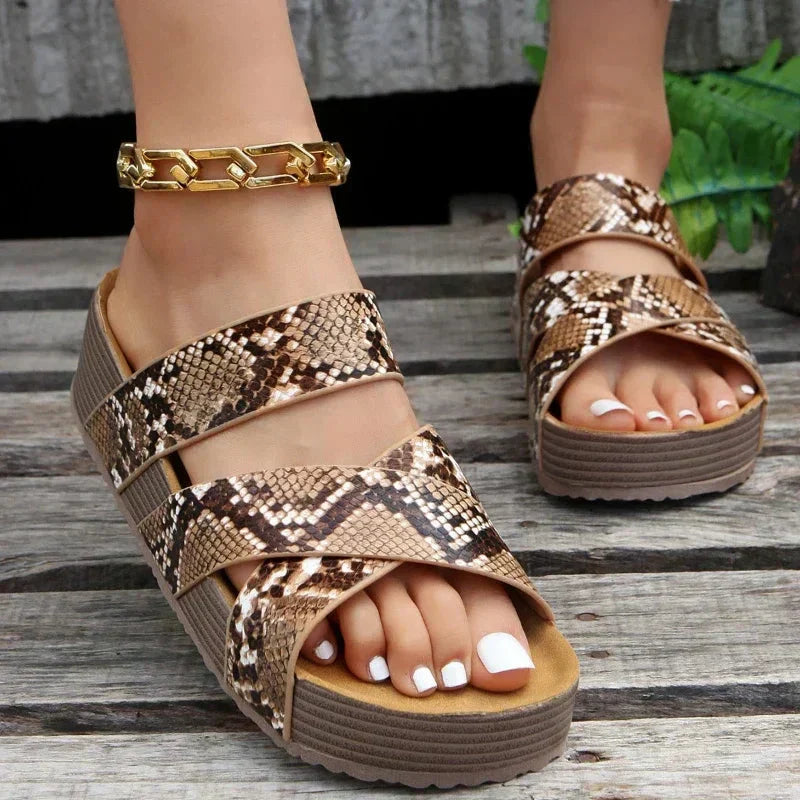 Jada | Orthopedic Leather Sandals