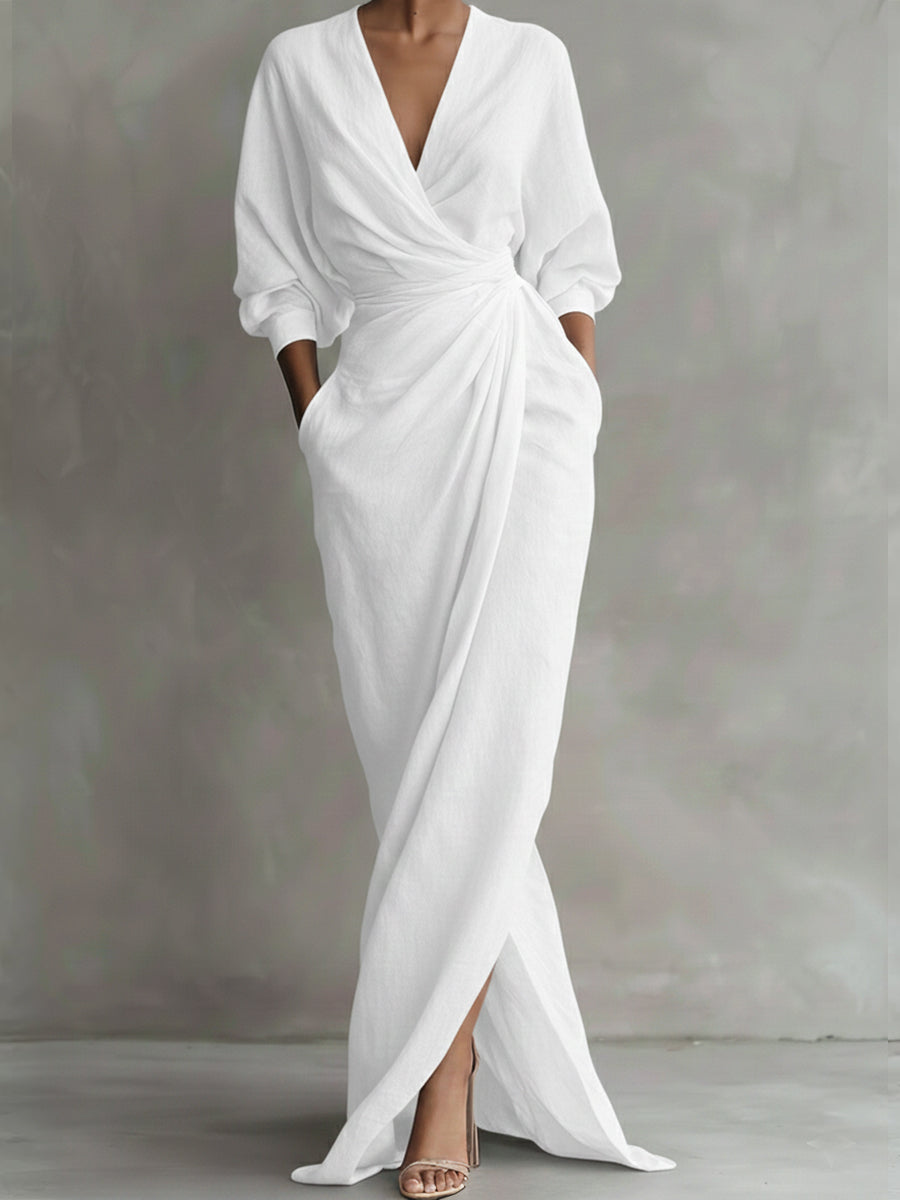 Valina | Wrap Maxi Dress