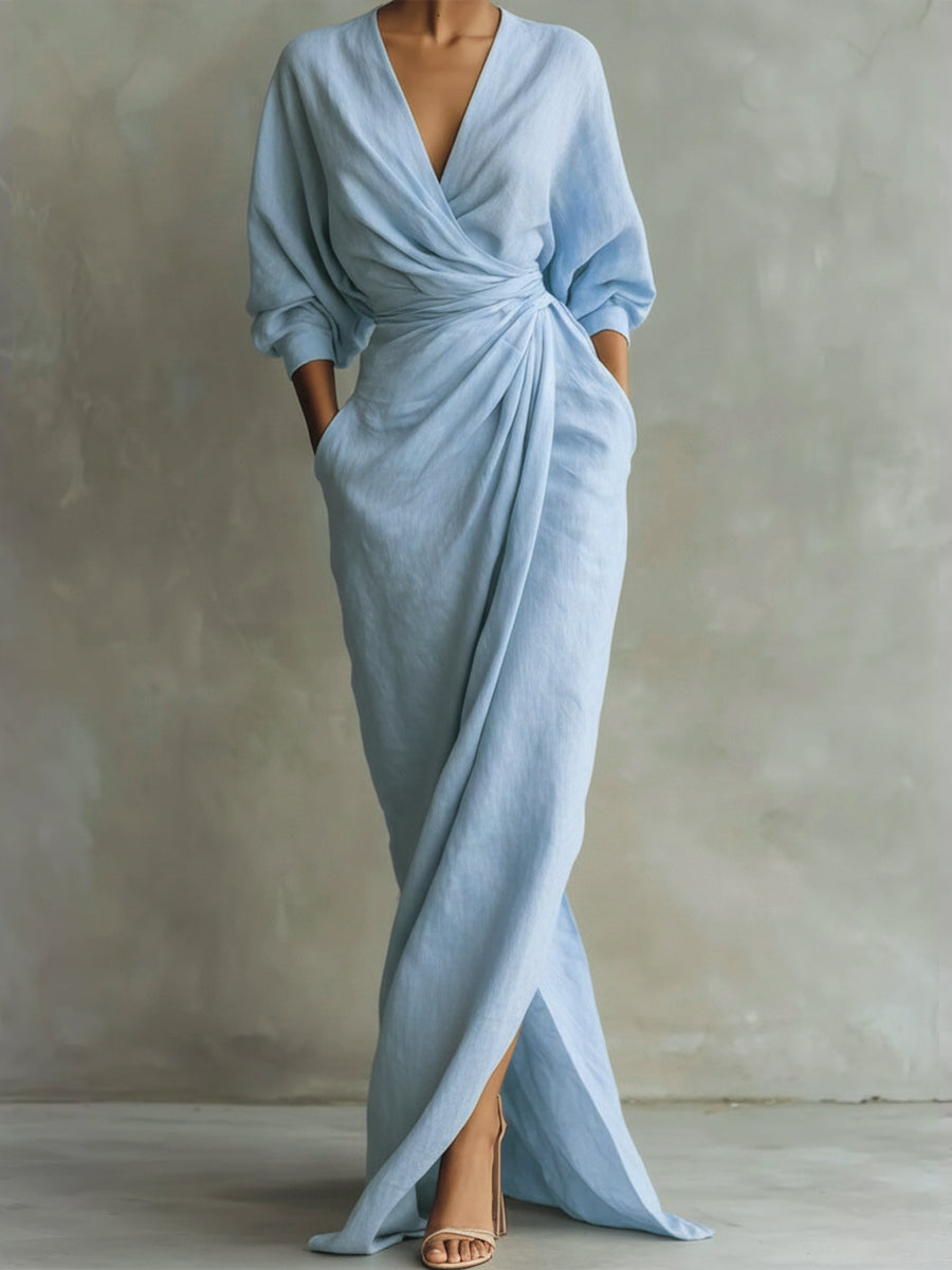 Valina | Wrap Maxi Dress