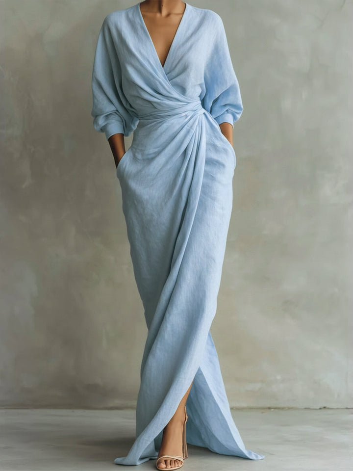 Valina | Wrap Maxi Dress